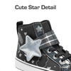 image:imageDREAM PAIRS Girls High Top Sneakers Star Casual ShoesBlack