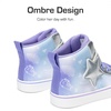 image:imageDREAM PAIRS Girls High Top Sneakers Star Casual ShoesPurple