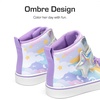 image:imageDREAM PAIRS Girls High Top Sneakers Star Casual ShoesRainbow