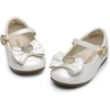 image:imageDREAM PAIRS Girls Mary Jane Bow Ballet FlatsIvoryPu
