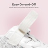 image:imageDREAM PAIRS Girls School Sneakers Glitter ShoesAll White