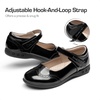 image:imageDREAM PAIRS Girls School Uniform Shoes Mary Jane FlatsBlack Mirror