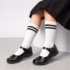 image:imageDREAM PAIRS Girls School Uniform Shoes Mary Jane FlatsBlack Mirror