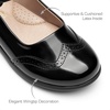 image:imageDREAM PAIRS Girls School Uniform Shoes Mary Jane FlatsBlack Mirror