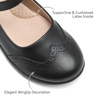 image:imageDREAM PAIRS Girls School Uniform Shoes Mary Jane FlatsMatte Black