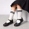 image:imageDREAM PAIRS Girls School Uniform Shoes Mary Jane FlatsMatte Black