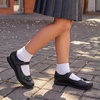 image:imageDREAM PAIRS Girls School Uniform Shoes Mary JaneBlackPu