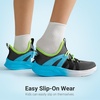 image:imageDREAM PAIRS Kid Shoes Slip On Sneakers RunningDark GreyBlue