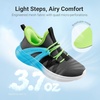 image:imageDREAM PAIRS Kid Shoes Slip On Sneakers RunningDark GreyBlue