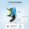image:imageDREAM PAIRS Kid Shoes Slip On Sneakers RunningDark GreyBlue
