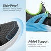 image:imageDREAM PAIRS Kid Shoes Slip On Sneakers RunningDark GreyBlue
