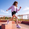image:imageDREAM PAIRS Kid Shoes Slip On Sneakers RunningPurplePink