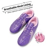 image:imageDREAM PAIRS Kids Lightweight Soccer CleatsPurplePink