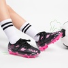 image:imageDREAM PAIRS Kids Low Top Soccer CleatsBlackHot Pink