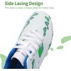 image:imageDREAM PAIRS Kids Low Top Soccer CleatsWhiteGreen