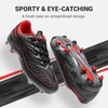 image:imageDREAM PAIRS Kids Multi Ground Soccer CleatsBlackRed