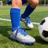 image:imageDREAM PAIRS Kids Multi Ground Soccer CleatsWhiteBlue