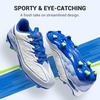 image:imageDREAM PAIRS Kids Multi Ground Soccer CleatsWhiteBlue