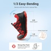 image:imageDREAM PAIRS Kids Shoes Sneakers Lace UpRedBlack