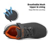 image:imageDREAM PAIRS Kids Shoes Sneakers TennisDarkGreyOrange
