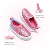 image:imageDREAM PAIRS Kids Sneakers Glitter SlipOnPink