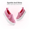 image:imageDREAM PAIRS Kids Sneakers Glitter SlipOnPink
