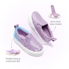 image:imageDREAM PAIRS Kids Sneakers Glitter SlipOnPurple