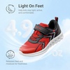 image:imageDREAM PAIRS Kids Sneakers RunningRedBlack