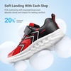 image:imageDREAM PAIRS Kids Sneakers RunningRedBlack