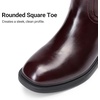 image:imageDREAM PAIRS KneeHigh Buckle Strap Riding BootsBurgundy