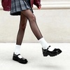 image:imageDREAM PAIRS Mary Jane Platform Pumps Shoes for WomenBlackpat