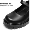 image:imageDREAM PAIRS Mary Jane Platform Pumps Shoes for WomenBlackpu