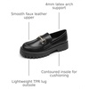 image:imageDREAM PAIRS Platform Chunky Loafers for WomenBlackpu