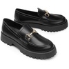 image:imageDREAM PAIRS Platform Chunky Loafers for WomenBlackpu