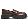 image:imageDREAM PAIRS Platform Chunky Loafers for WomenBrown