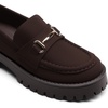 image:imageDREAM PAIRS Platform Chunky Loafers for WomenDark Brown