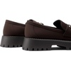 image:imageDREAM PAIRS Platform Chunky Loafers for WomenDark Brown