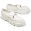 image:imageDREAM PAIRS Platform Chunky Loafers for WomenWhite