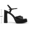 image:imageDREAM PAIRS Platform High Heels for WomenBlack