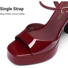 image:imageDREAM PAIRS Platform High Heels for WomenBurgundy