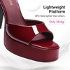 image:imageDREAM PAIRS Platform High Heels for WomenBurgundy