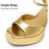 image:imageDREAM PAIRS Platform High Heels for WomenGold
