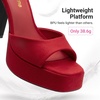 image:imageDREAM PAIRS Platform High Heels for WomenRed