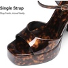 image:imageDREAM PAIRS Platform High Heels for WomenTortoise
