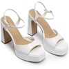 image:imageDREAM PAIRS Platform High Heels for WomenWhite