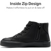 image:imageDREAM PAIRS Unisex Canvas Shoes High Top SneakersBlack