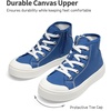image:imageDREAM PAIRS Unisex Canvas Shoes High Top SneakersBlue