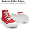 image:imageDREAM PAIRS Unisex Canvas Shoes High Top SneakersRed