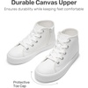 image:imageDREAM PAIRS Unisex Canvas Shoes High Top SneakersWhite