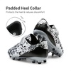 image:imageDREAM PAIRS UnisexKids Soccer CleatsBlackGrey
